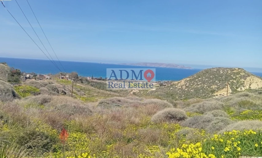 Oικόπεδο με Πανοραμική Θέα Θάλασσα Καρτερός - Plot with Panoramic Sea View in Karteros